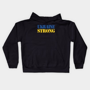 Ukraine strong Kids Hoodie